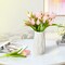 Tulips Artificial Flowers Bulk Faux Bouquets 12” Stems Fake Flowers Wedding Centerpiece Decoration Office Indoor Home Decor, 14 pcs
